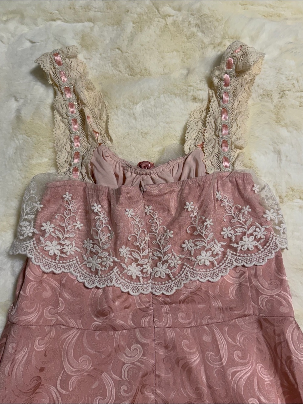 Lacemade Pink Dress and Corset - Picture 5 of 8